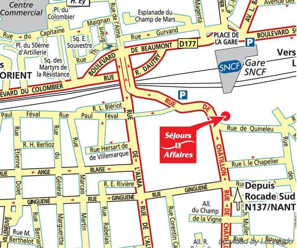 Sejours & Affaires Rennes De Bretagne Aparthotel Екстериор снимка